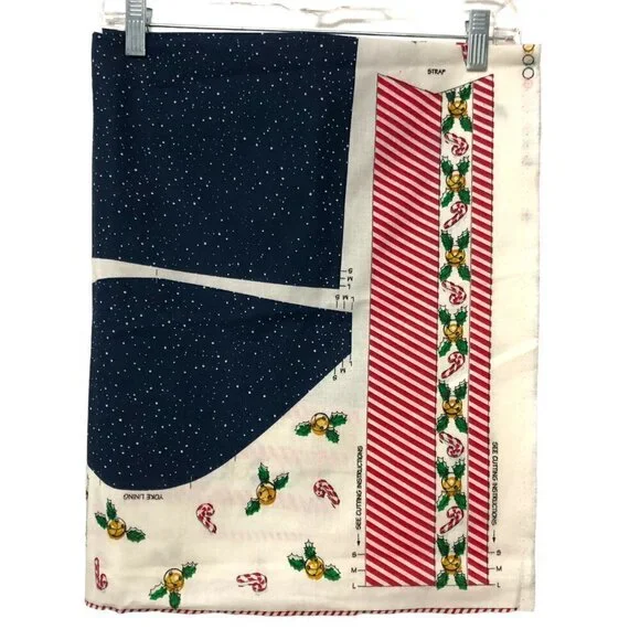 Daisy Kingdom Snowman Toddler Overalls Easy to Sew Fabric Sizes 6-12-18 Months - Picture 6 of 6